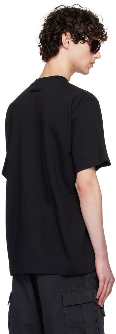 Tričko Jean Paul Gaultier Jean Paul Gaultier Large Logo T-Shirt Čierna | 24/30-F-TS083I-J055-0001, 2