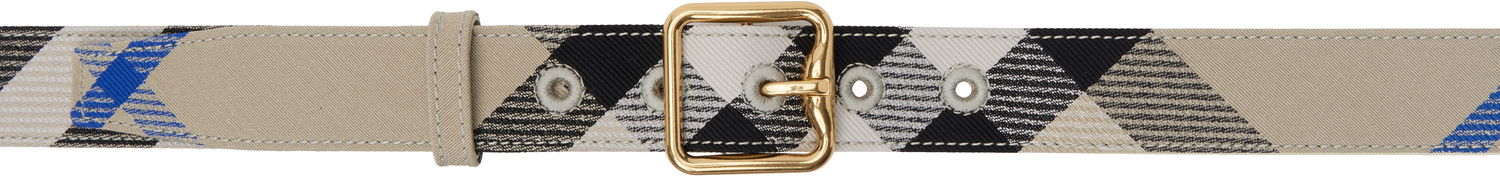 Opasok Burberry Check Buckle Belt Béžová | 8088779, 0