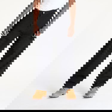 Nohavice Carhartt WIP OG Single Knee Pant Stone Washed Čierna | I033754.8906, 0