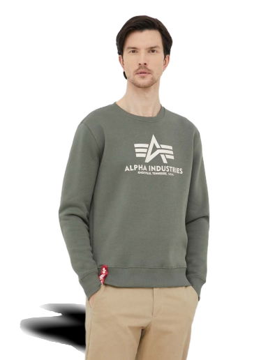 Mikina Alpha Industries Sweatshirt Zelené | 178302.432