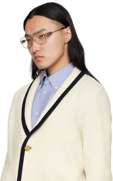 Slnečné okuliare Versace Versace Metal Greca Eyeglasses Metalická | 0VE1302 100257 8056262220085, 3