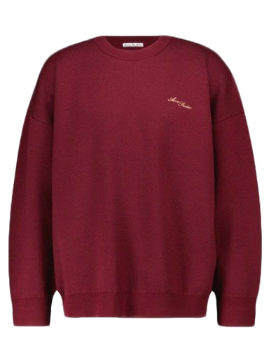 Sveter Acne Studios Crewneck Červená | FN-MN-KNIT000263