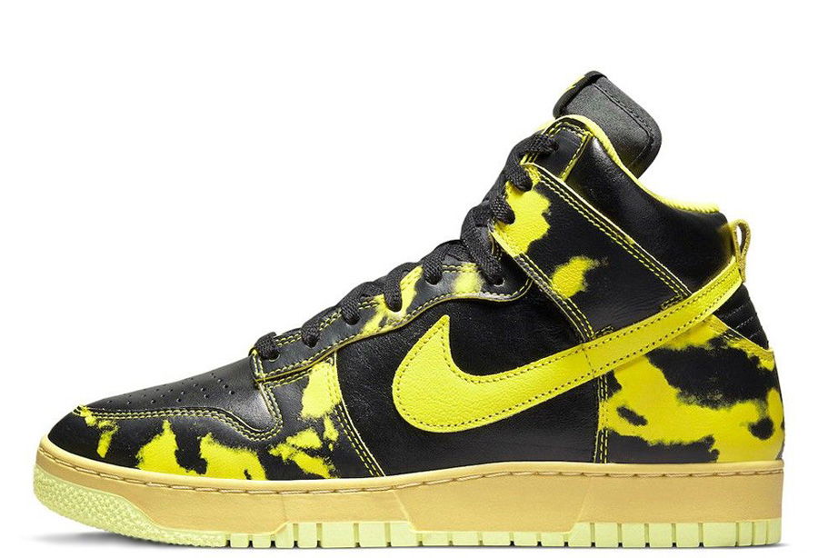 Dunk High "Acid Wash Yellow"