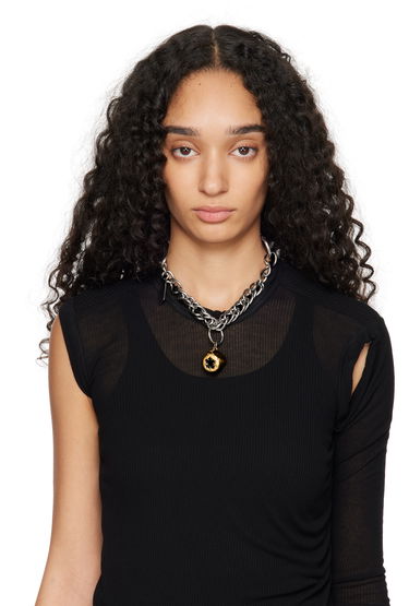 Náhrdelník Chopova Lowena Lucky Dice Charm Necklace Metalická | 6523, 1