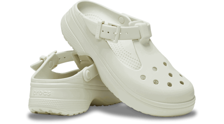 Tenisky a topánky Crocs Classic Mary Jane Clogs Linen Béžová | 210581-0HZ, 1