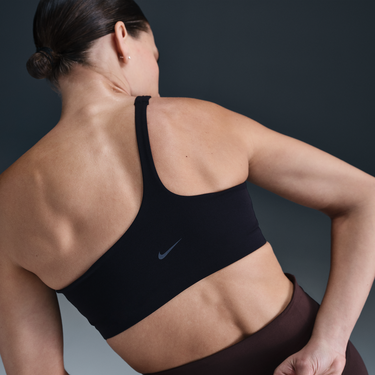 Podprsenka Nike Zenvy Asymmetrical Sports Bra Čierna | hq9182-010, 3