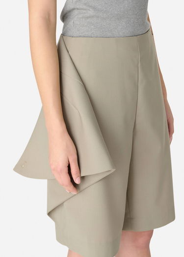 Šortky AXEL ARIGATO Beige Asymmetrical Shorts Béžová | A3057002, 6