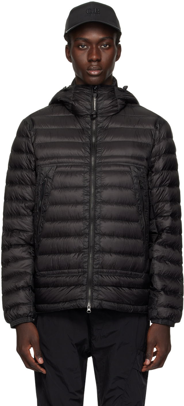 Bunda C.P. Company Goggle Down Jacket Čierna | 15CMOW209A-006099A