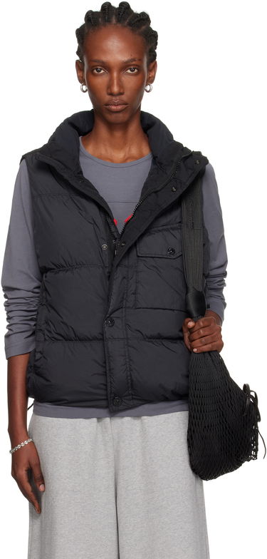 Vesta Stone Island Recycled Nylon Down Vest Čierna | K2-S15-G1000-03-S0A23, 0
