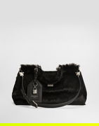 Dolce & Gabbana My Sicily Fur Bag
