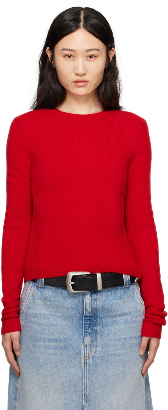 Sveter Khaite Diletta Sweater Červená | 9439600, 0