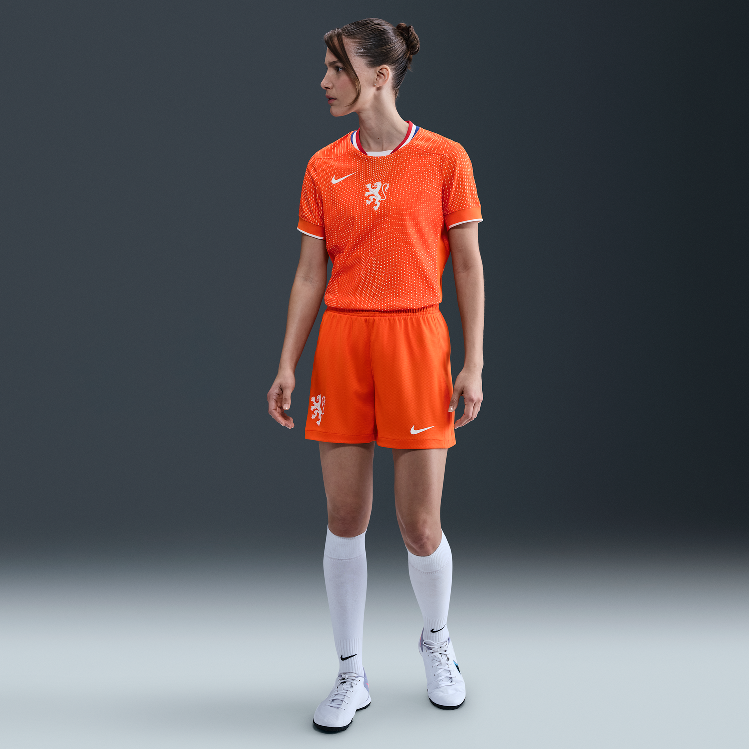 Dres Nike Dri-FIT ADV Netherlands Match 2025 Authentic Home Football Jersey Oranžová | IB9523-819, 1