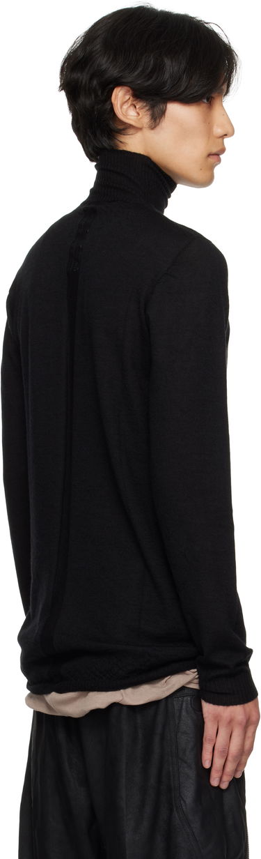 Sveter Rick Owens Rick Owens Concordians Level Turtleneck Sweater Čierna | RU02E1624 WS, 2