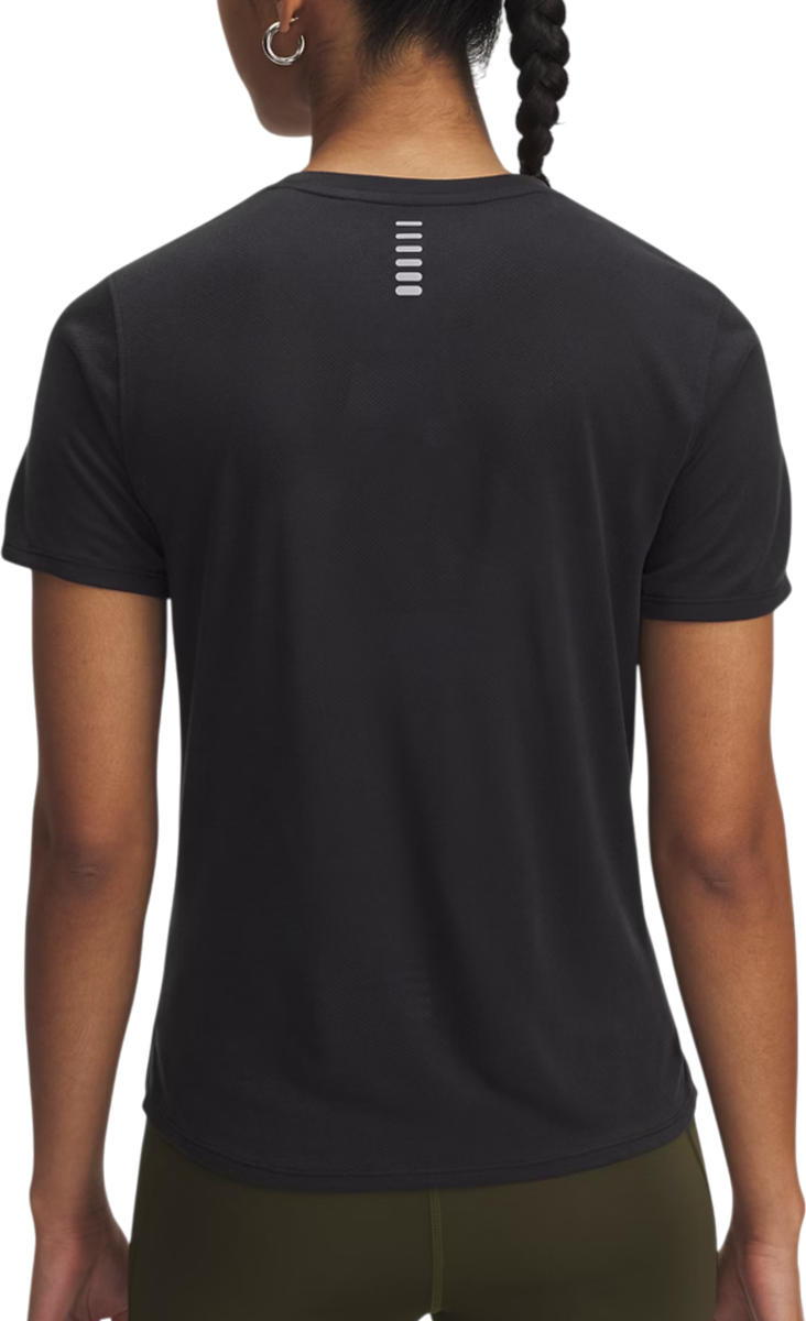 Tričko Under Armour Under Armour Launch Jacquard Short Sleeve T-Shirt Čierna | 6005096-004, 1