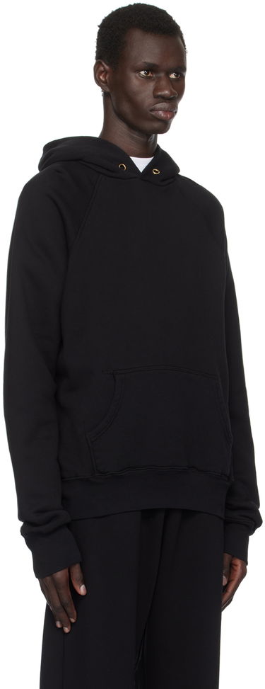 Mikina LES TIEN Les Tien Classic Raglan Hoodie Čierna | CF-1098, 1