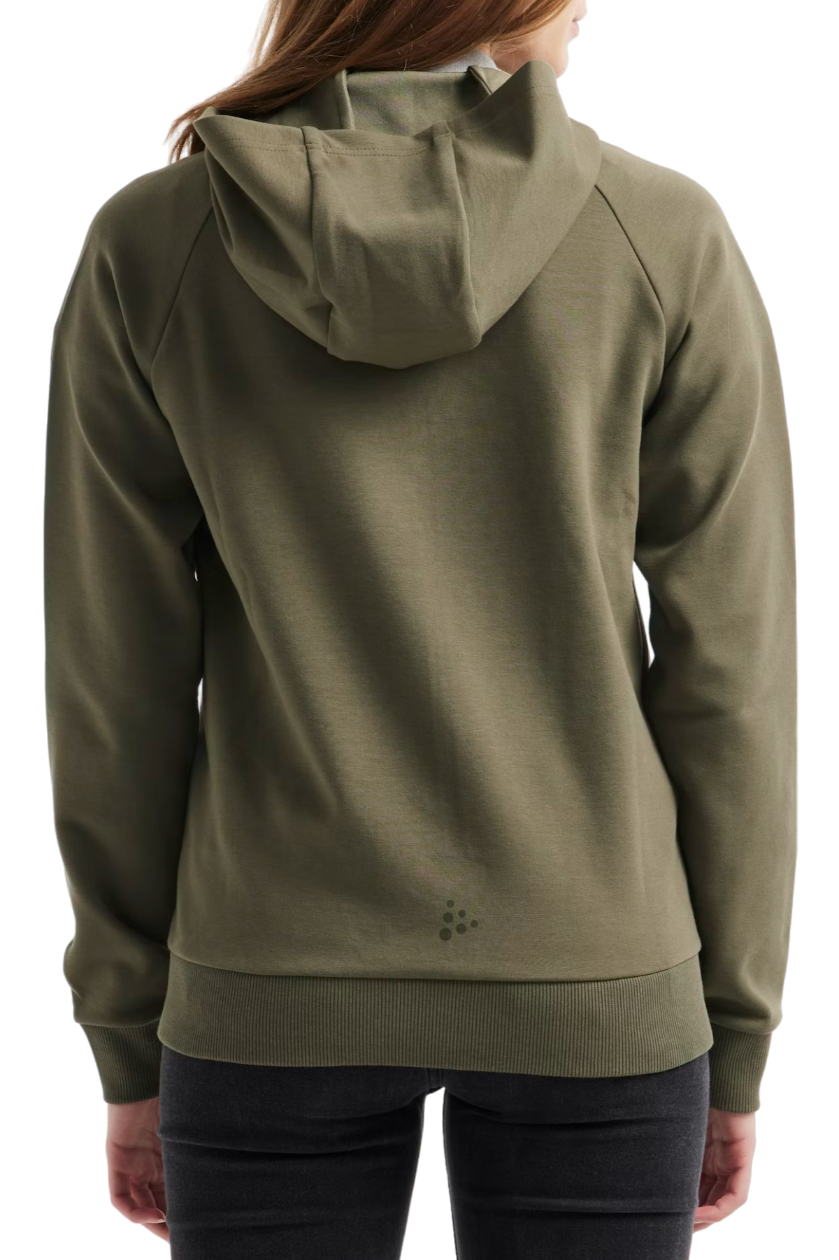 Mikina Craft Hoodie Core Soul Full Zip Zelené | 1910626-664000, 1