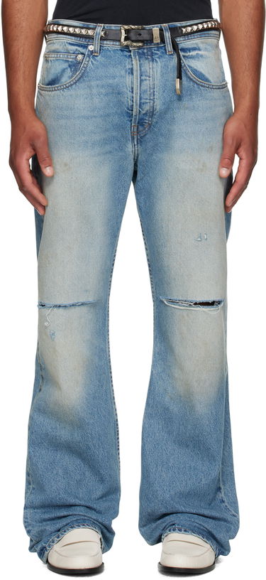 Džínsy Enfants Riches Déprimés Enfants Riches Déprimés Wider Flare Leg Jeans Modrá | 050-399, 0