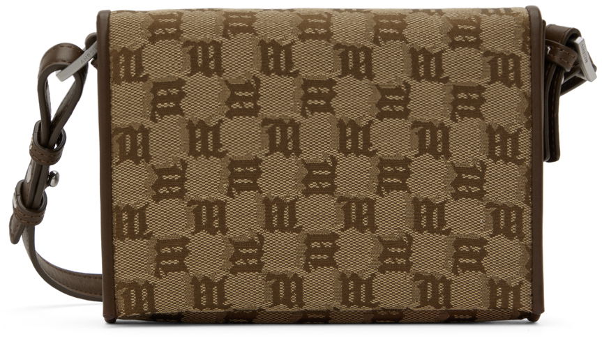 Peňaženka MISBHV SSENSE x Jacquard Monogram Phone Pouch Hnedá | 240EX400, 0
