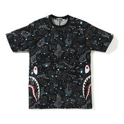 Bathing Ape Space Camo Side Shark T-Shirt
