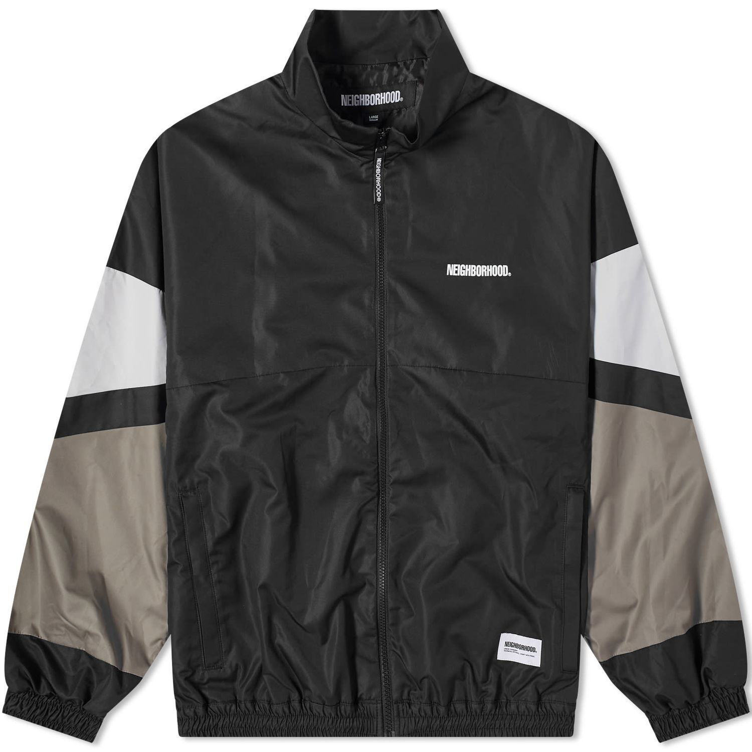Bunda Neighborhood Track Bicolour Jacket Čierna | 232AQNH-JKM01-BK, 0