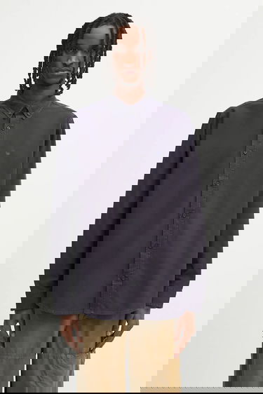 Košeľa Carhartt WIP Long Sleeve Bolton Shirt, Regular Fit, Button-Down Collar Navy | I030238.1CXX, 0