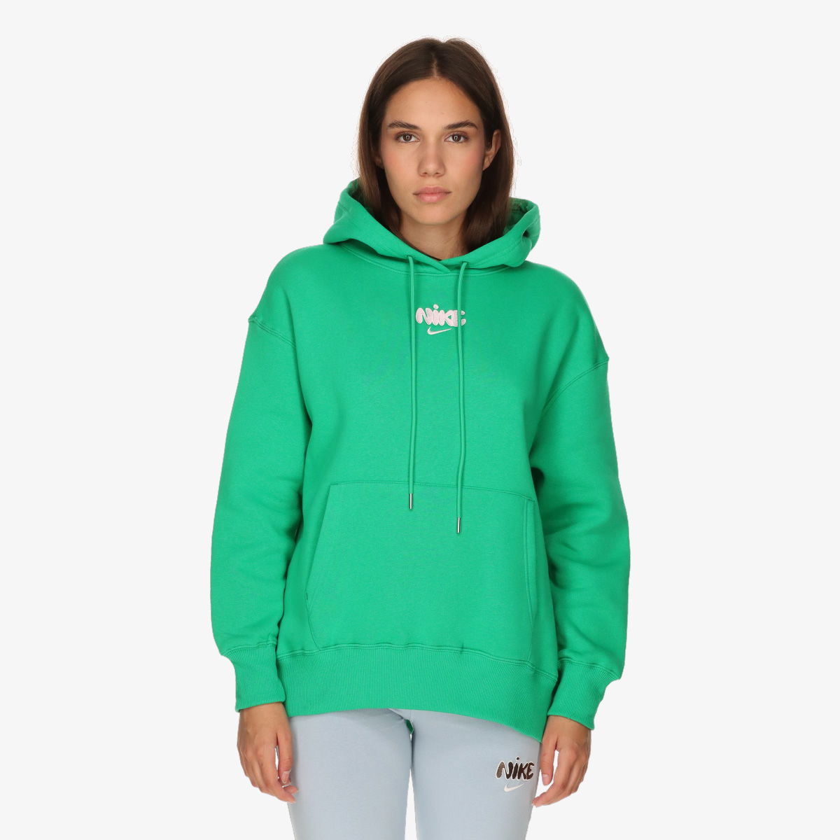 Mikina Nike Phoenix Fleece Oversized Hoodie Zelené | IQ1425-324, 0