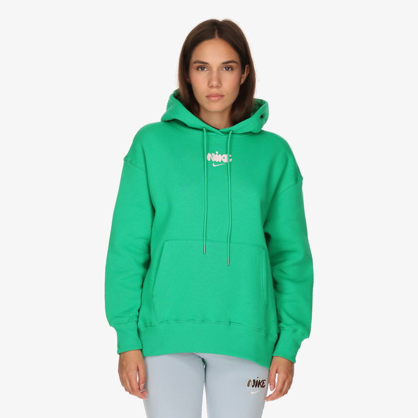 Mikina Nike Phoenix Fleece Oversized Hoodie Zelené | IQ1425-324