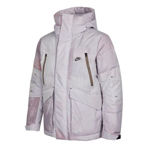 Parka Nike Storm-FIT City Series Hooded Down Jacket Fialová | DD8288-521