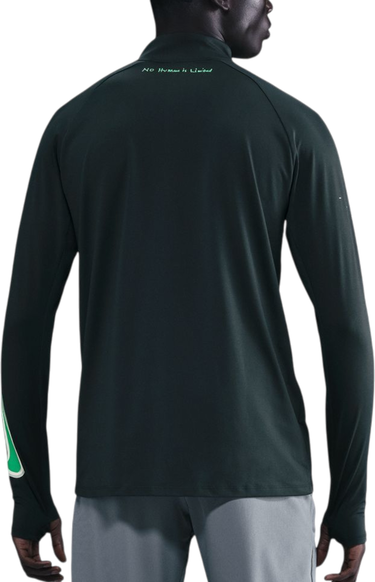 Tričko Nike Eliud Kipchoge Stride Quarter-Zip Running Top Zelené | hv2658-390, 1