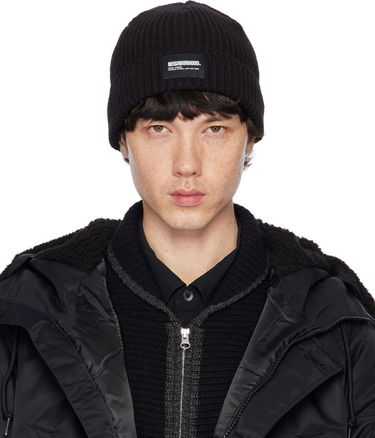 Kulicha Neighborhood Knitted Beanie Čierna | 242FUNH-HT01, 0