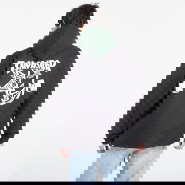 Bunda Thrasher Thrasher x Spitfire Thrash & Burn Coach Jacket L Čierna | 145825, 3