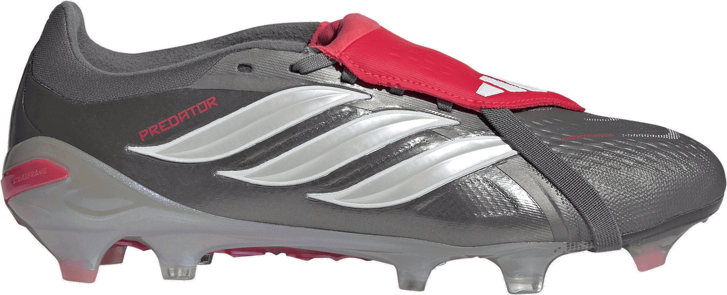 Tenisky a topánky adidas Performance Predator Pro Fold-Over Tongue FG Metalická | jr3324, 0