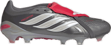 Tenisky a topánky adidas Performance Predator Pro Fold-Over Tongue FG Metalická | jr3324, 0