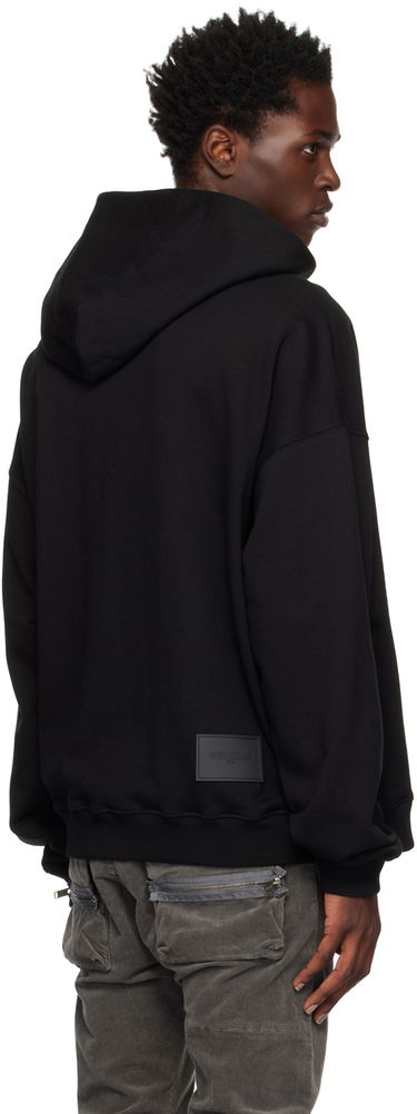 Mikina We11done We11done Speed Logo Hoodie Čierna | WD-TH3-22-776-U-BK, 2