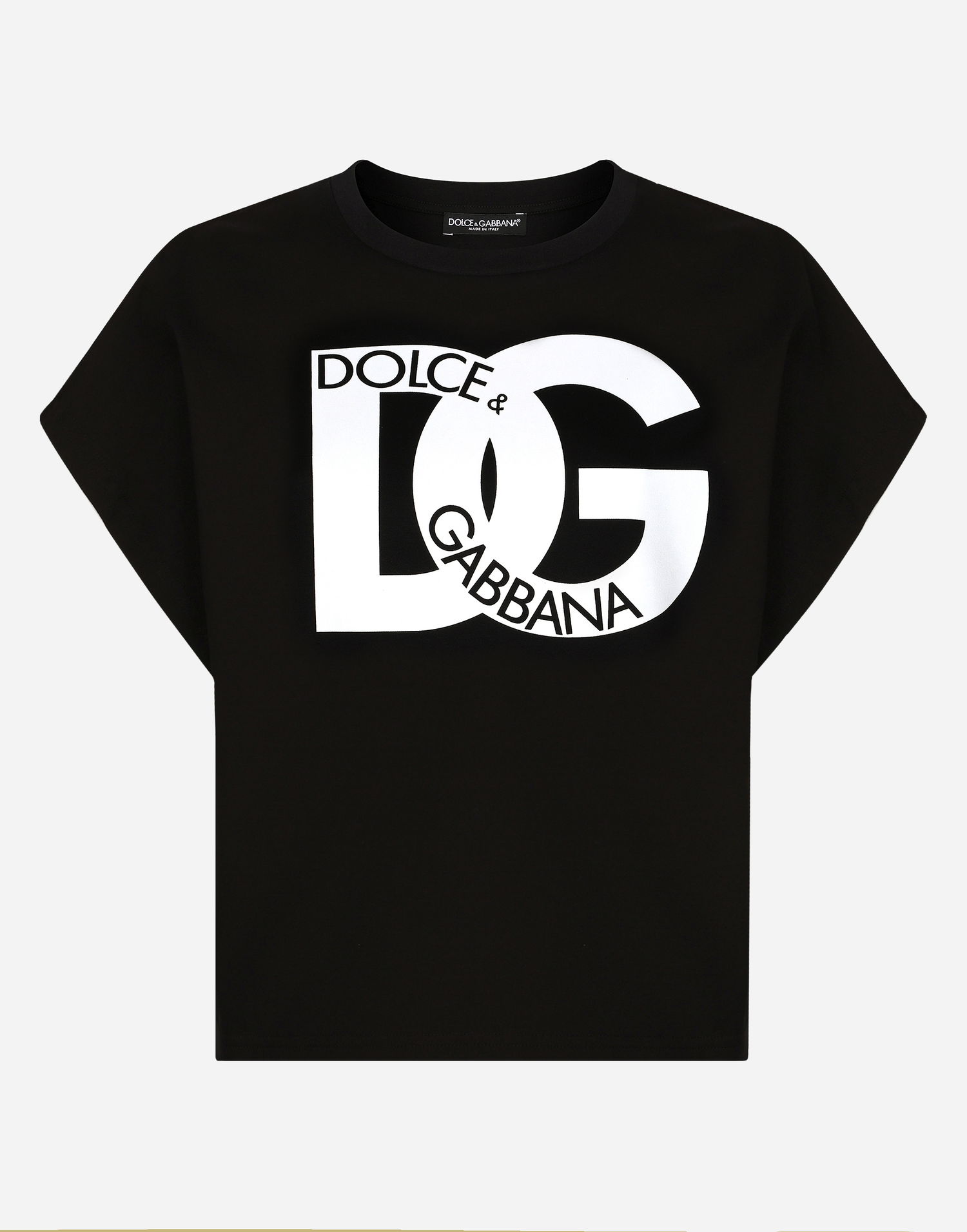 Tričko Dolce & Gabbana Tee DG Čierna | F8Q56ZG7G3EN0000, 0