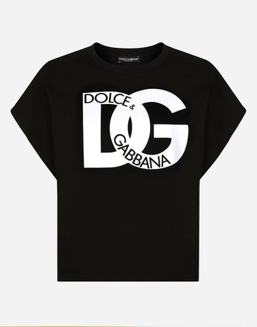 Tričko Dolce & Gabbana Tee DG Čierna | F8Q56ZG7G3EN0000, 0