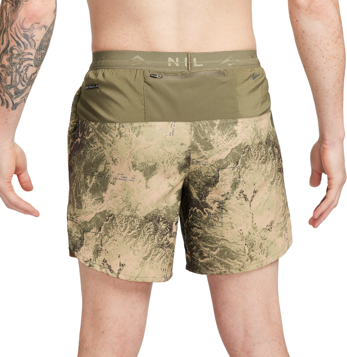 Šortky Nike M NK DF STRIDE 7BF SHORT AOP Béžová | fn3314-222, 1