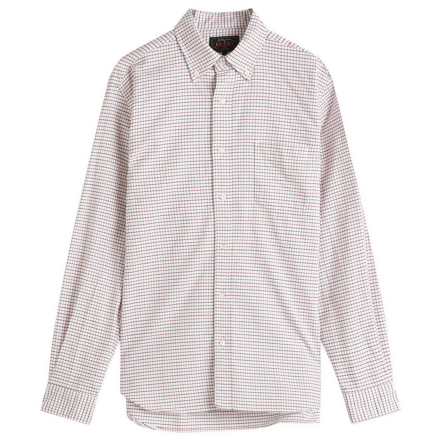 Košeľa BEAMS Beams Plus Tattersall Check Button Down Oxford Shirt, Size Medium Rôznofarebný | 3811-1151-139-35, 0