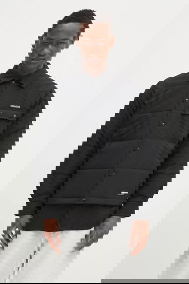 Prešívaná bunda Neighborhood NEIGHBORHOOD Padded Shirt Jacket Čierna | 242TSNH.SHM08, 0