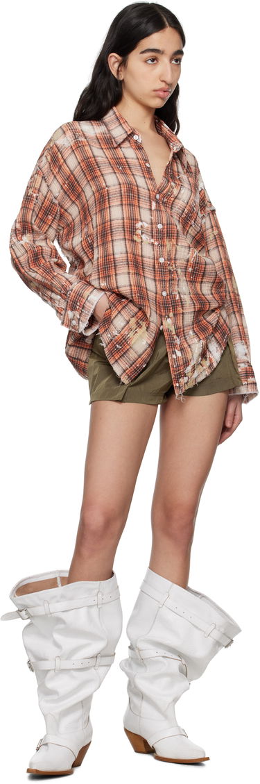 Šortky R13 R13 2-Way Pocket Shorts Zelené | R13WR395-R530B, 3