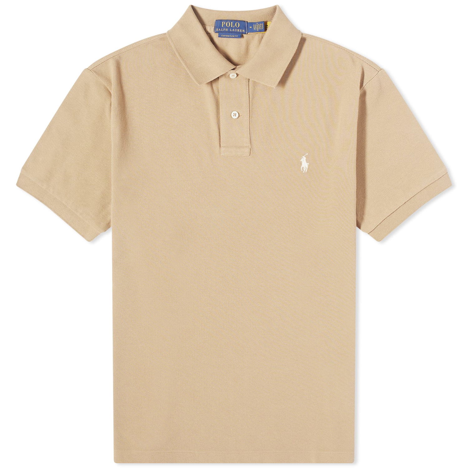 Polo tričko Polo by Ralph Lauren Custom Fit Luxury Tan Béžová | 710680784332, 0