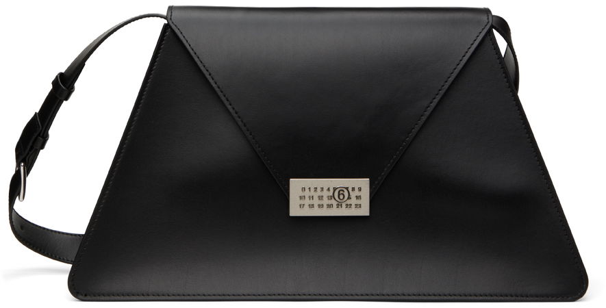 Taška cez rameno Maison Margiela MM6 Numbers Large Bag Čierna | SB5ZH0011 P6189, 0