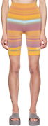 Marc Jacobs 'The Sport' Striped Bike Shorts