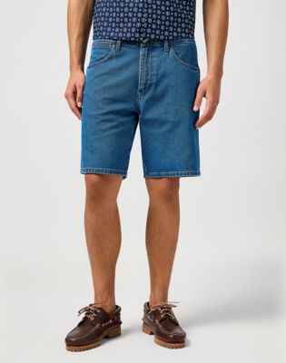 Šortky Wrangler Wrangler Frontier Denim Shorts Modrá | 112362493:40, 1