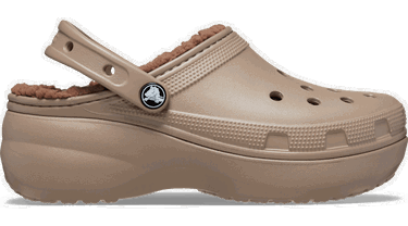 Tenisky a topánky Crocs Platform Lined Clogs Béžová | 207938-195, 0
