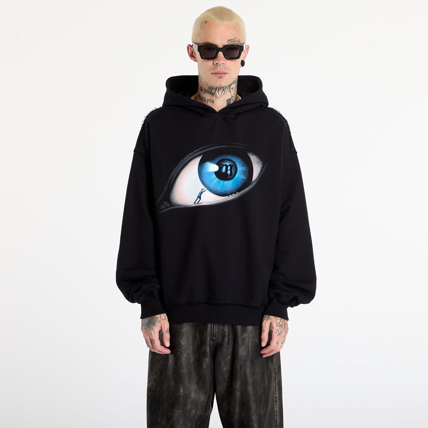 Mikina MISBHV MISBHV Eye Print Hoodie Čierna | 251M206, 0