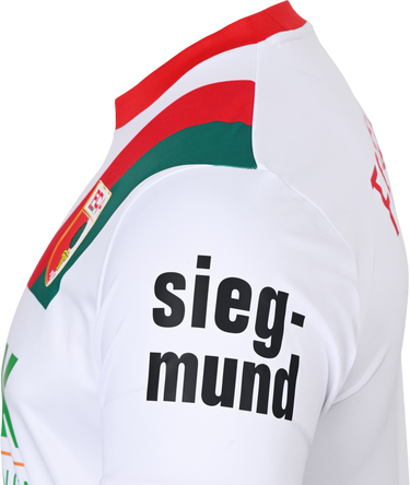 Dres Mizuno FC Augsburg Home Jersey 2025/26 Biela | p2gacx10-01, 3