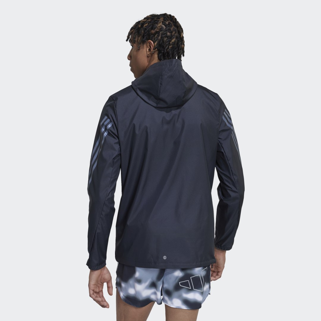 Bunda adidas Originals Run Icons 3-Stripes Jacket Navy | HN2878, 1
