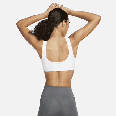 Podprsenka Nike Alate All U Bra Biela | dv9855-100, 2