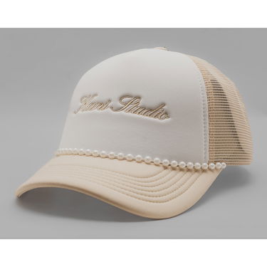 Šiltovka Karl Kani Karl Kani Woven Signature Trucker Cap Béžová | KKPD00005189, 0